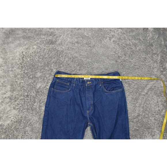 Tyndale FR Men's Blue Cotton Jeans 38x30 Straight Work Arc Rated Made in USA - Picture 6 of 6